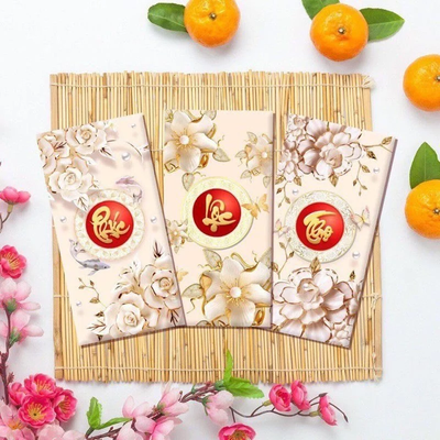 Bao lì xì phúc lộc thọ sang đẹp